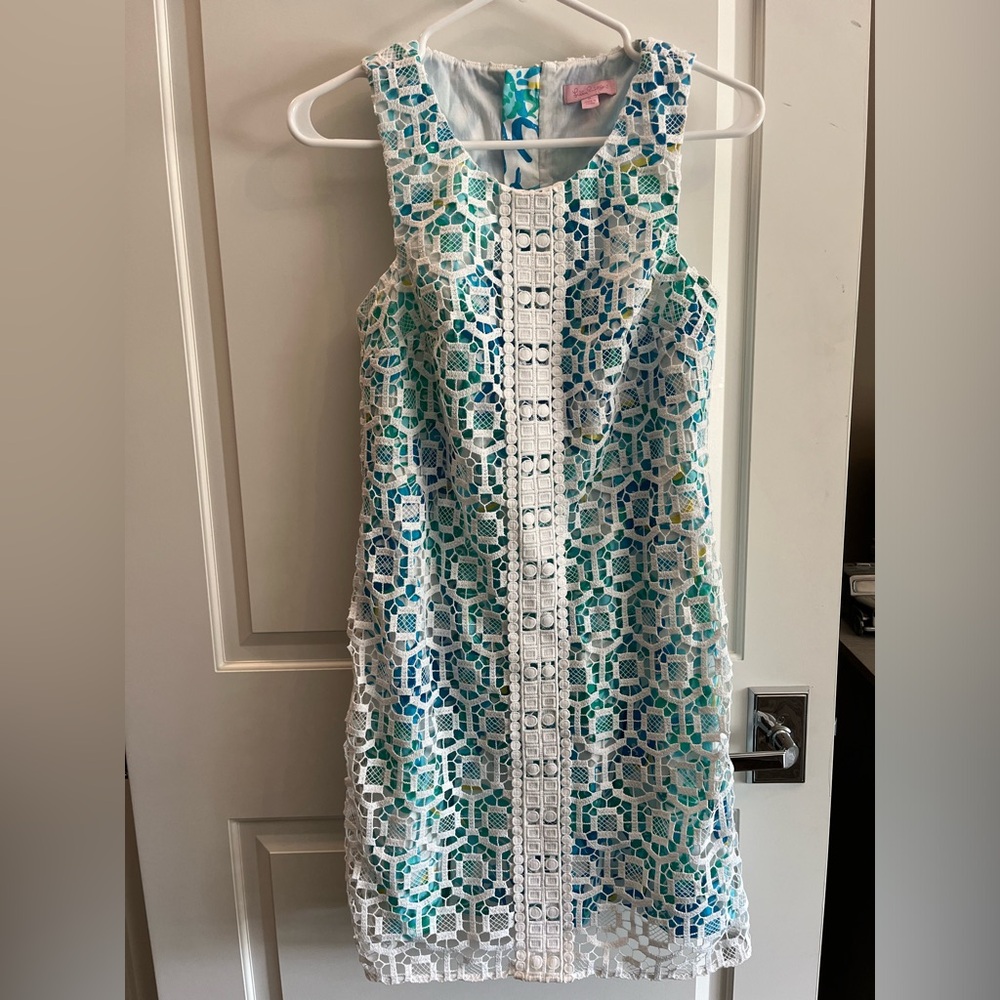 Lilly Pulitzer Rosalie Lace Shift Dress